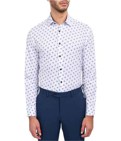 Medallion Button Down Dress Shirt
