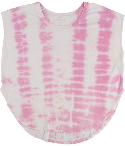 Mouchette Tie-Dye Rounded Hem Basic T-Shirt