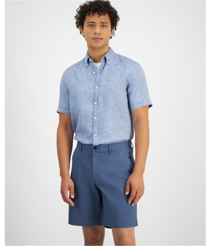 Stretch Moisture-Wicking Casual Bermuda Shorts