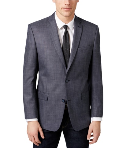 Birdseye Two Button Blazer Jacket