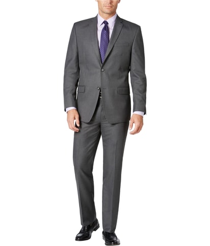 Pinstripe Straight Leg Slacks Dress Pants