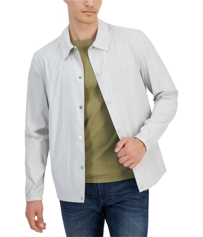 Solid Shirt Jacket