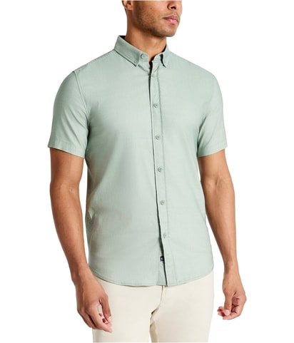Solid Button Up Shirt