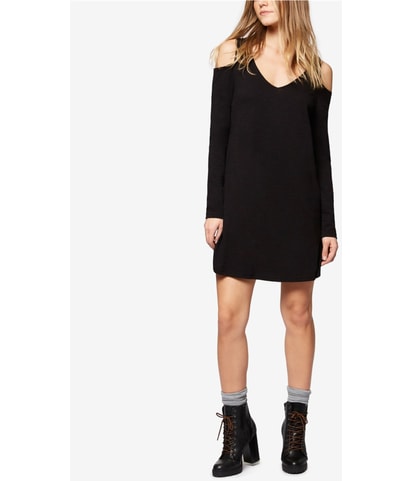 Shirt Off-Shoulder Dress