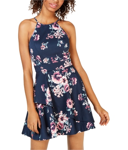 Floral Fit & Flare Dress