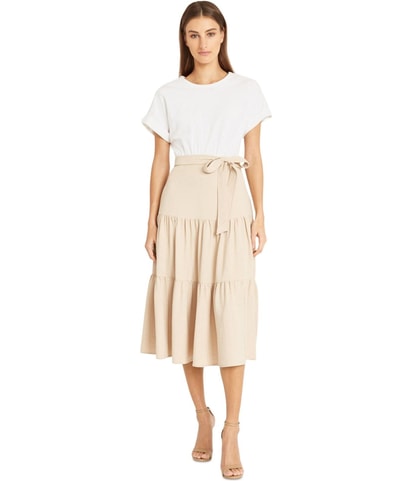 Featured Tiered Midi Dress