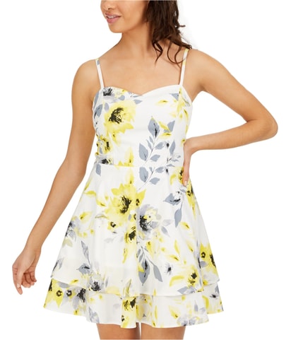 Bow-Back Fit & Flare Dress