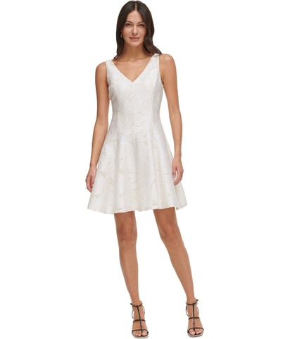 Jacquard Mini Dress