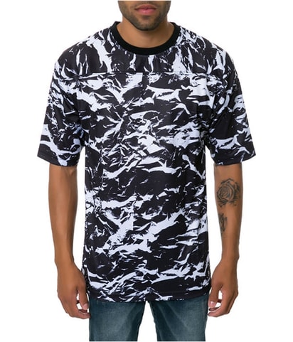 The Crinkle Football Jersey Graphic T-Shirt