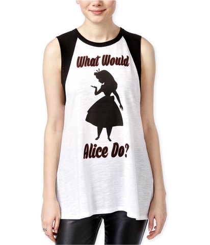 What Would Alice Do? Muscle Tank Top