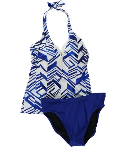 Geometric Brief 2 Piece Tankini