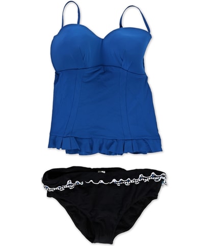 Full Foam Bust Brief 2 Piece Tankini