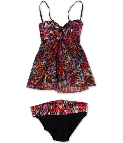 Aztec Flyaway Belted 2 Piece Tankini