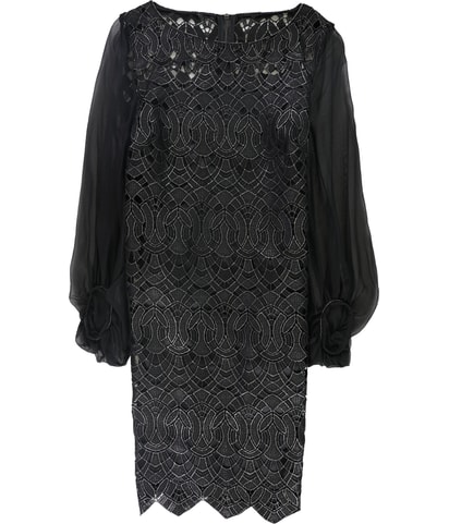 Metallic Cocktail Dress