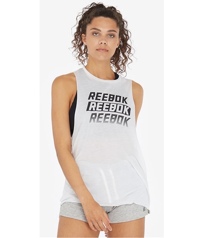 Graphic Muscle Tank Top