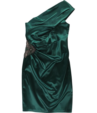 Satin Sheath Dress