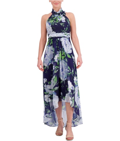 Metallic A-line Dress