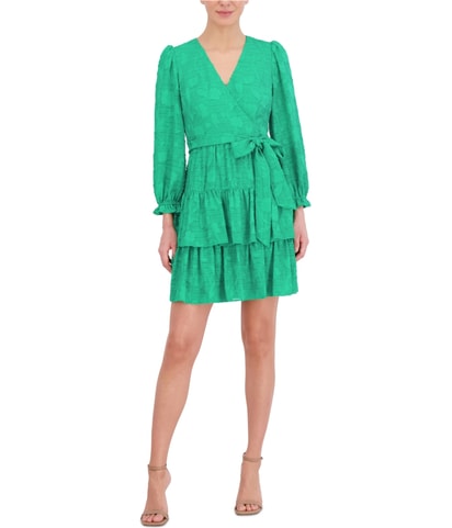 Floral Texture A-line Dress