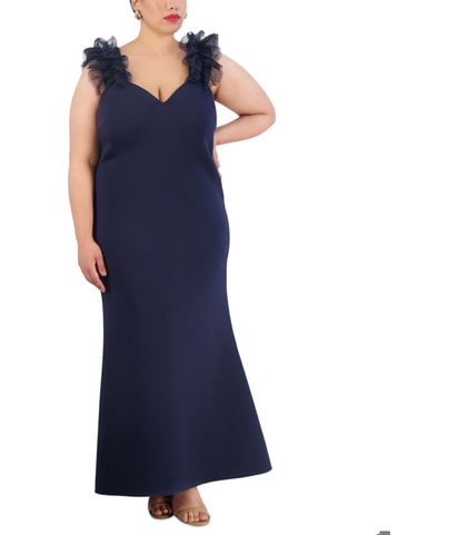 Plain Gown Dress