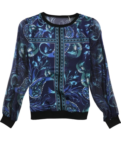 Mara Sheer Sleeve Shell Blouse