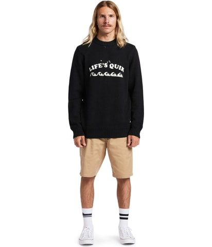 Relaxed Unrestricted Fixed Waistband Casual Chino Shorts