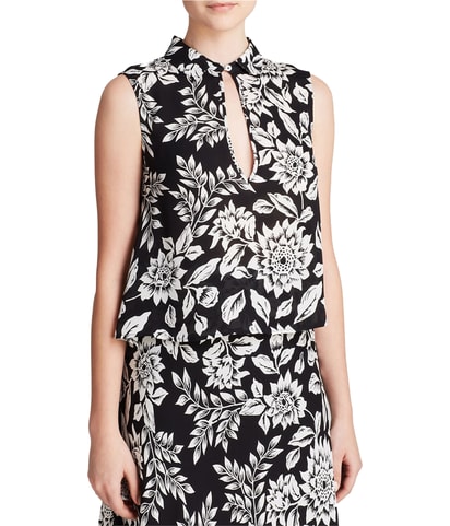 KenzlyI Sleeveless Blouse Top