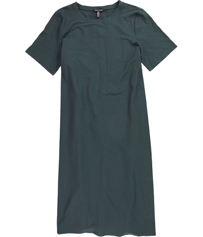 Solid Shirt Dress