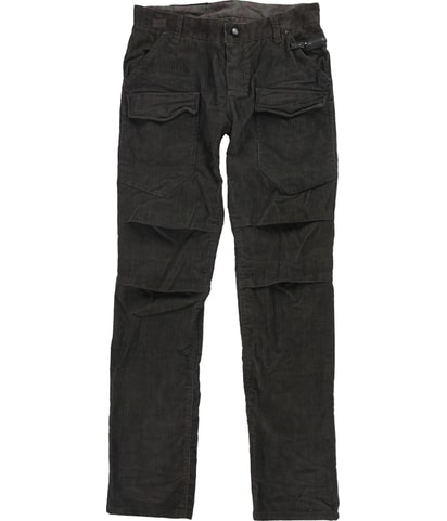 Button Regular Straight Leg Jeans