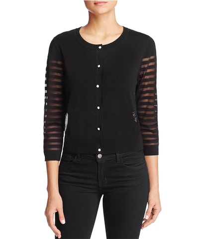 Sheer Cardigan Sweater
