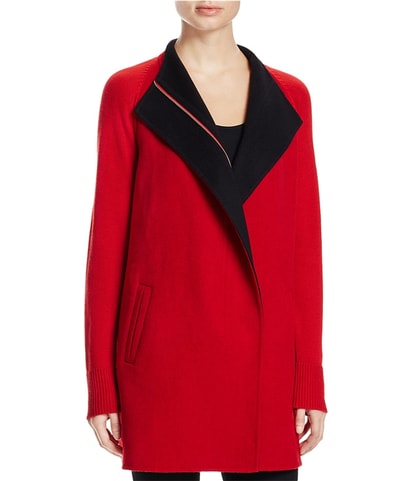 Two Tone Pea Coat