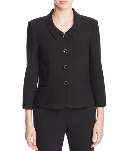 Fitted Four Button Blazer Jacket