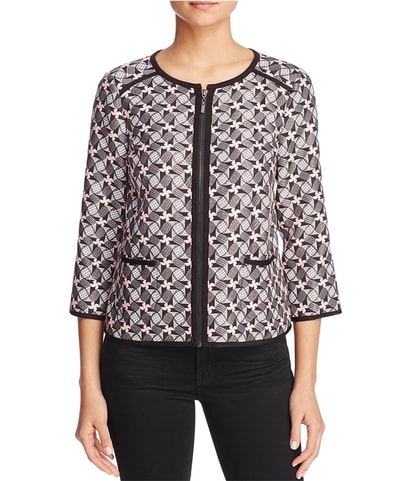 Geometric Ponte Jacket