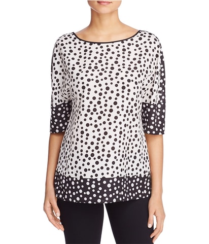 Polka Dot Shell Blouse
