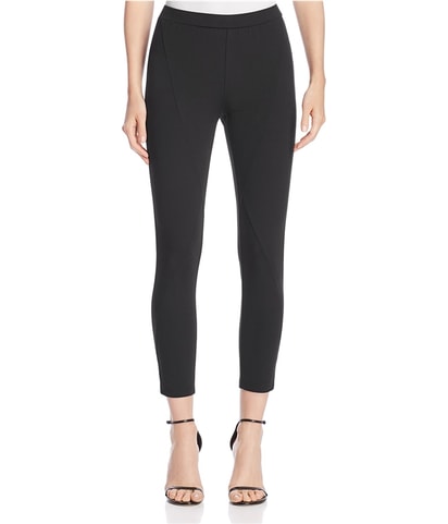 Paneled Tapered Cropped Leggings Casual Pants