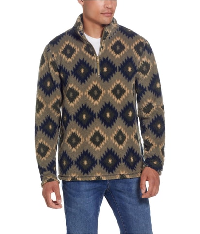 Southwest Printed Sherpa Fleece Jacket