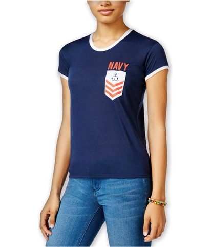 Navy Pocket Graphic T-Shirt