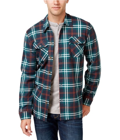 Vintage Plaid Shirt Jacket