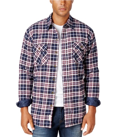 Vintage Plaid Shirt Jacket