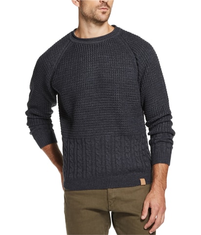 Mixed Stitch Knit Sweater
