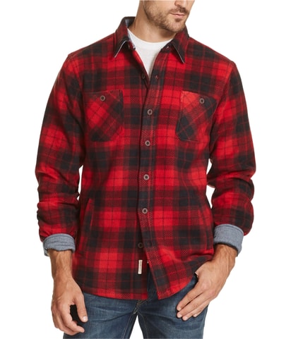 Fleece Lined Shirt Jacket