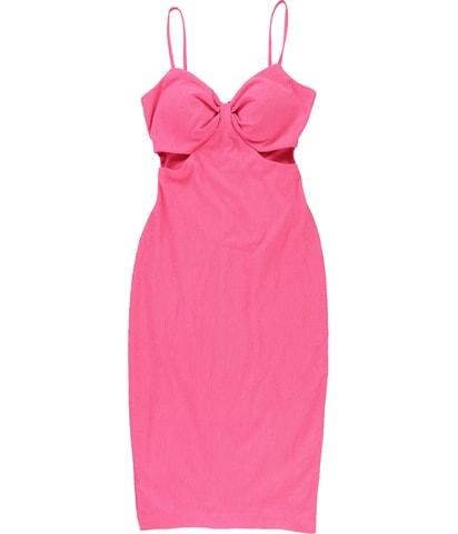 Side Cut Out Midi Bodycon Dress