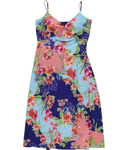 Floral Sweetheart Sundress Midi Dress