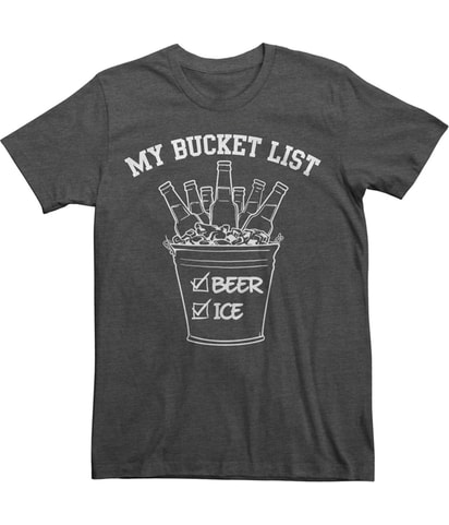 Bucket List Graphic T-Shirt