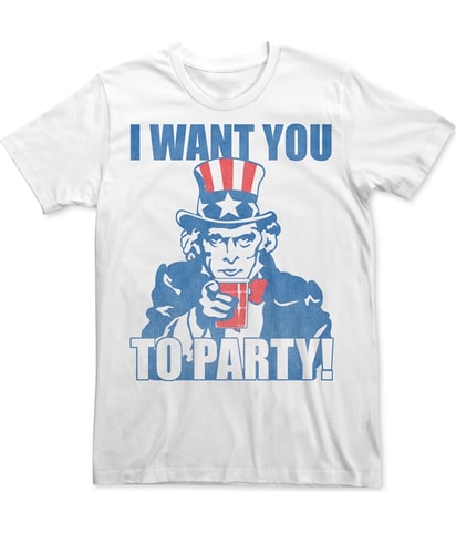 Sam Parties Graphic T-Shirt