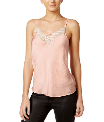 Lace-Trim Cami Tank Top