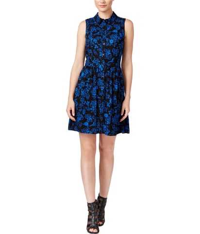Floral Shirt Dress