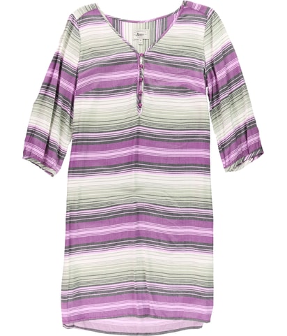 Striped Shirt Dress