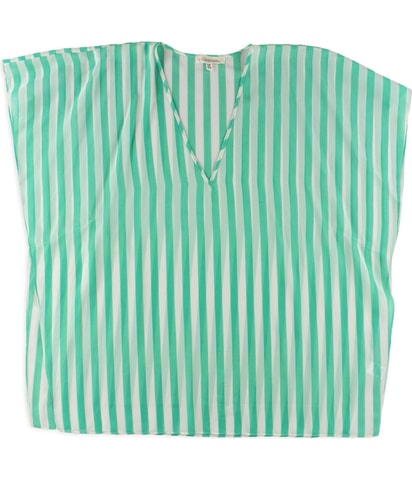Striped Cover Up Cover-Up