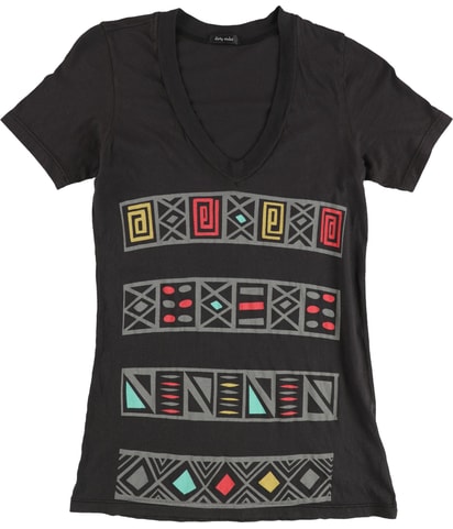 Aztec Pattern Graphic T-Shirt