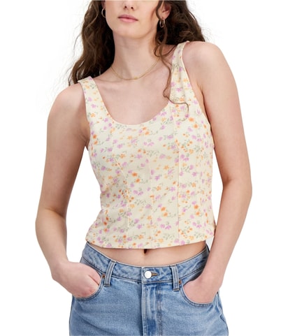 Mesh Corset Tank Top